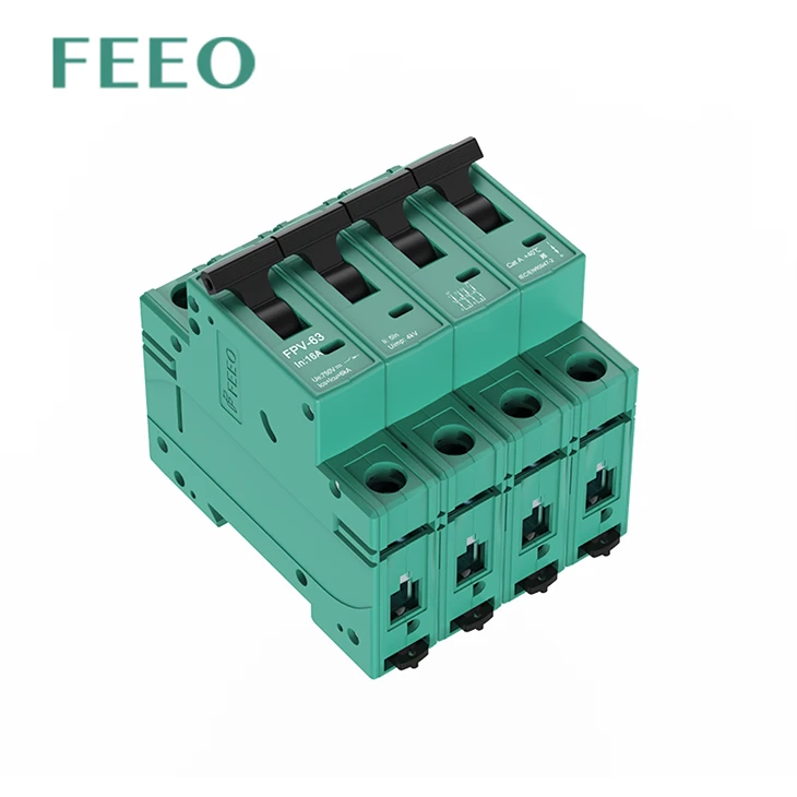 DC MCB 4P 1000VDC 10KA Circuit Breaker