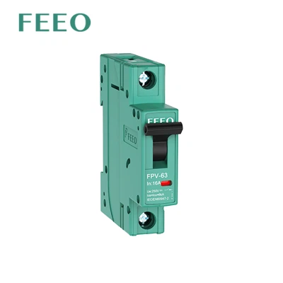 DC MCB 1P 250VDC 10KA سرکٹ بریکر